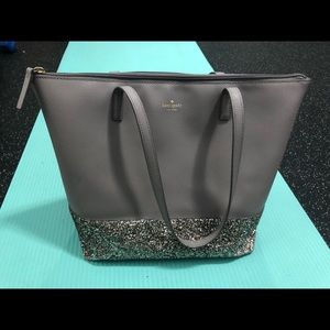 Kate spade glitter tote